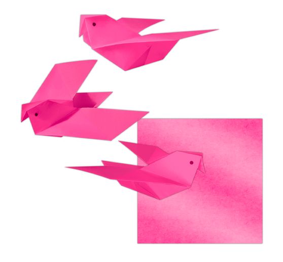 Transparent paper-folding paper