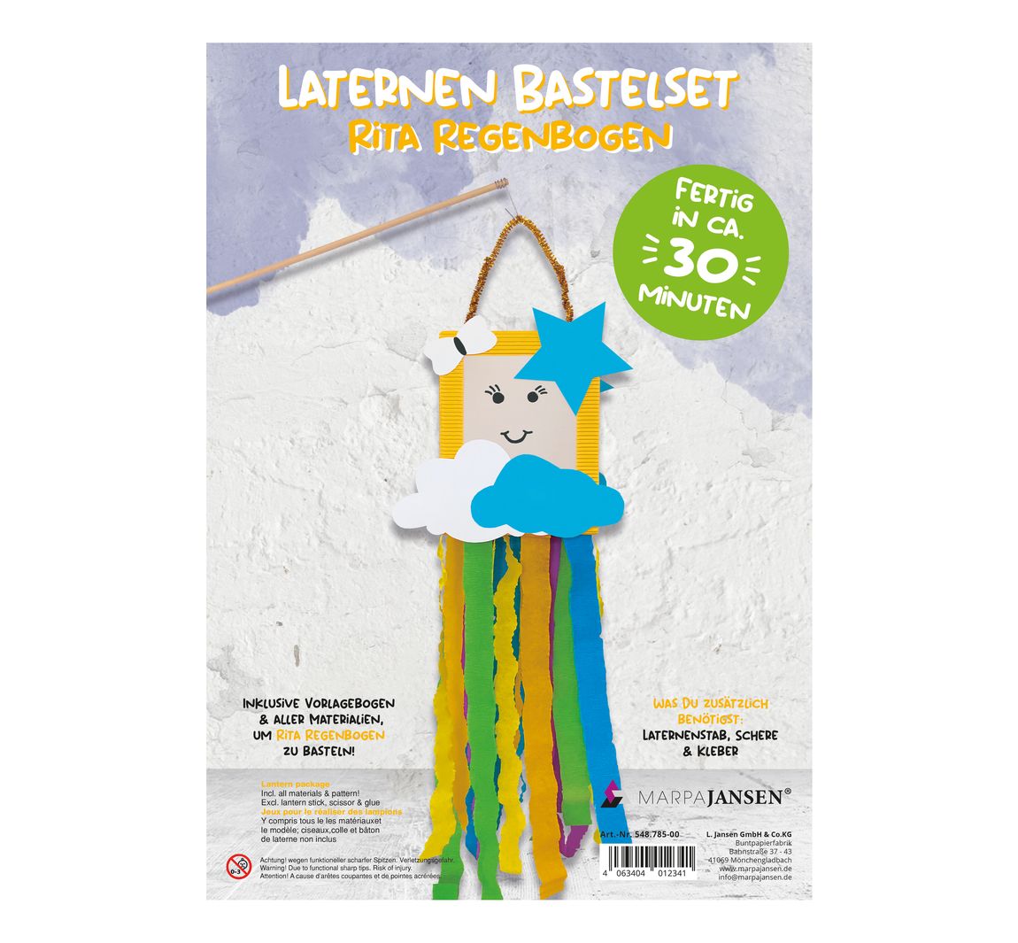 Lantaarns knutselset - Rita Regenboog