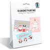 Diamond card set Merry Christmas