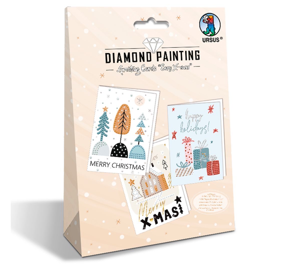 Diamond kaartenset - X-MAS