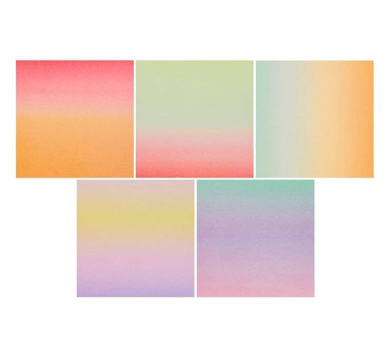 Folding sheets "Color gradient"