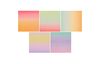 Folding sheets "Color gradient"