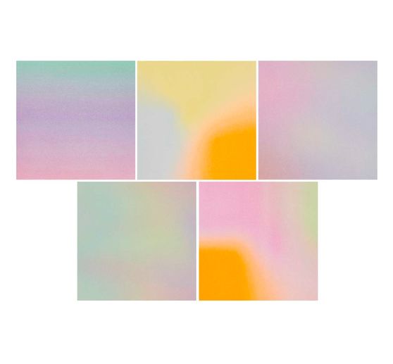 Folding sheets "Color gradient"