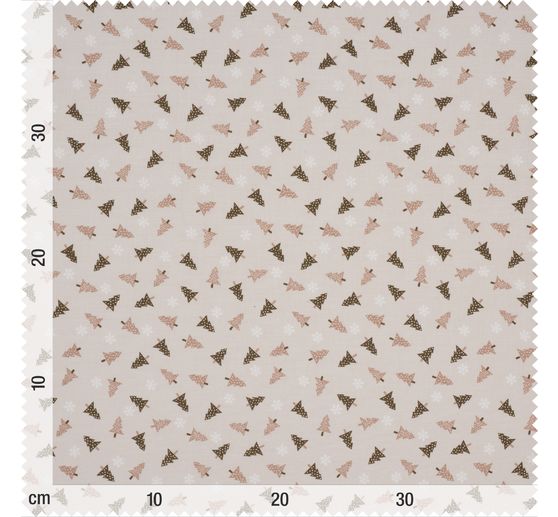Cotton fabric "Fir trees"