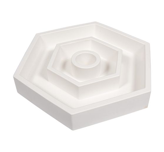 Silicone casting mould "Candle holder" incl. insert