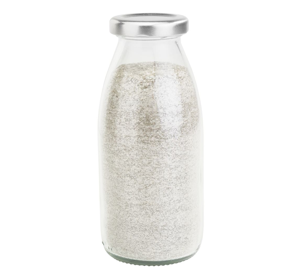 Mica vlokken - Zilver