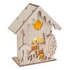 VBS Houten bouwpakket "Herfsthuis ", incl. LED's Egel