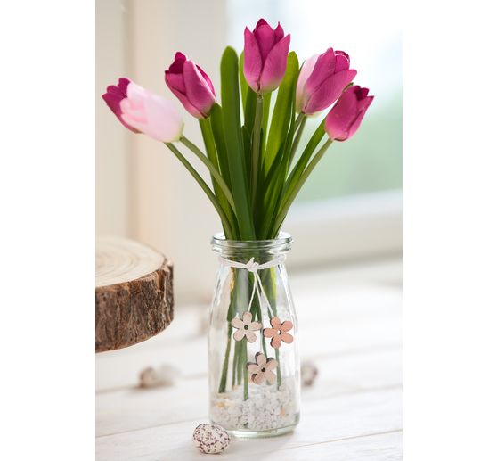 VBS glass bottle with cork