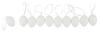 VBS Decoratief Ei "Wit", 4 cm, 10 stuks