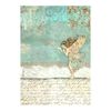 Motif straw silk "Wonderland" Fairy