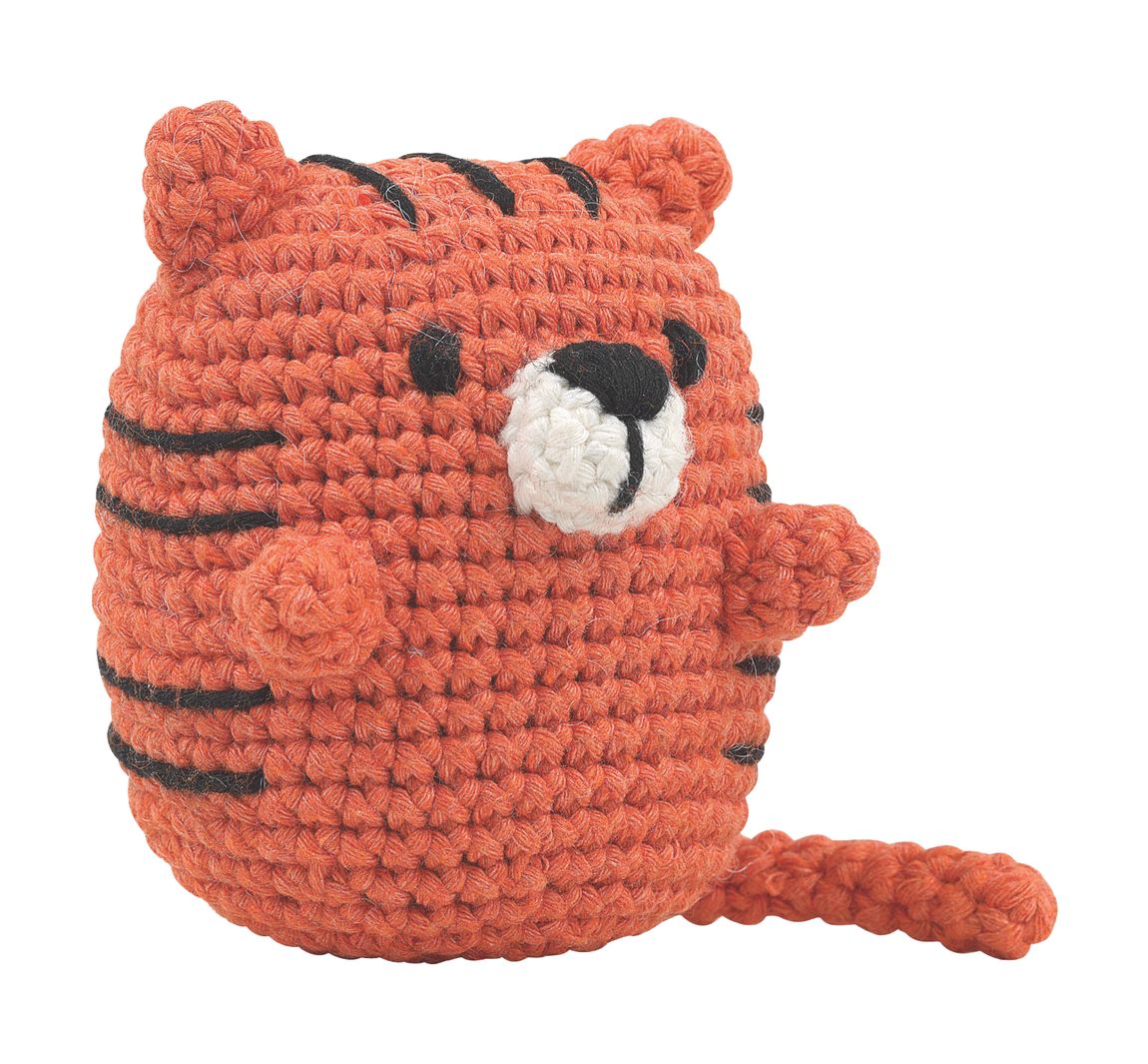 Haakset "Pouch Pals" - Tijger Cleo