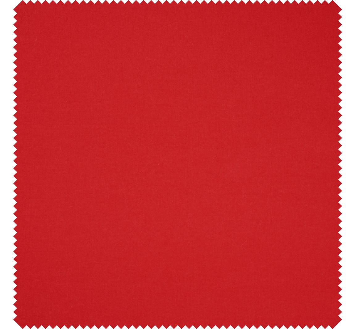 Westfalenstoffe Katoenen stof Uni - Rood