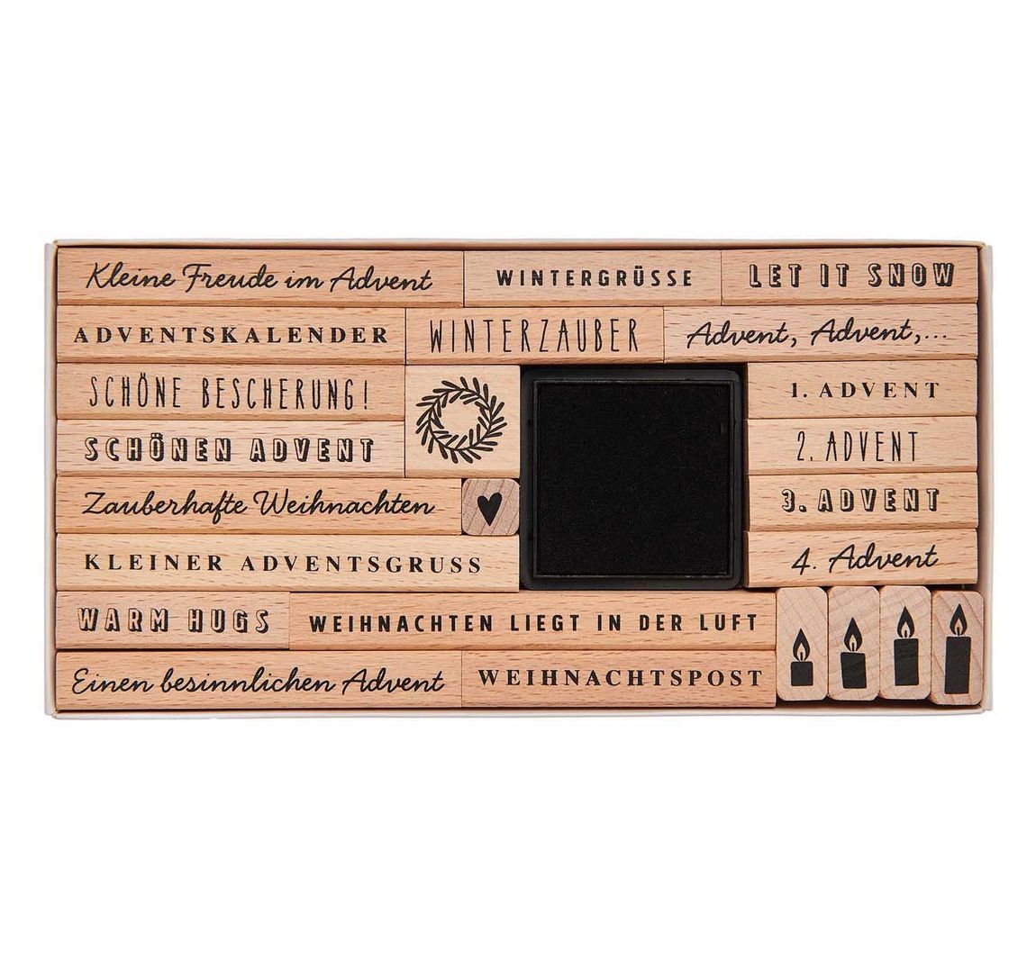 XL Stempel set - Advent