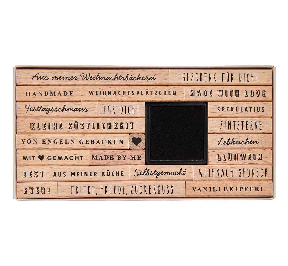 XL Stempel set - Kerst bakken