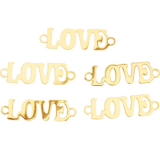 Connector "Love", 5 pieces