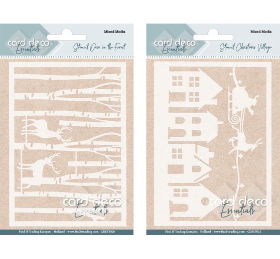 Stencil set, 2 parts