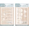 Stencil set, 2 parts Winter Szene