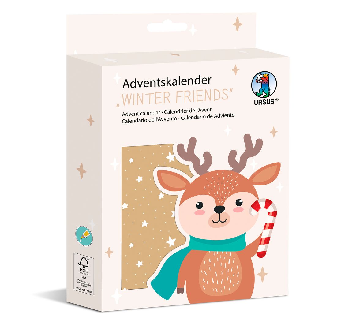 Adventskalender set - Winter friends
