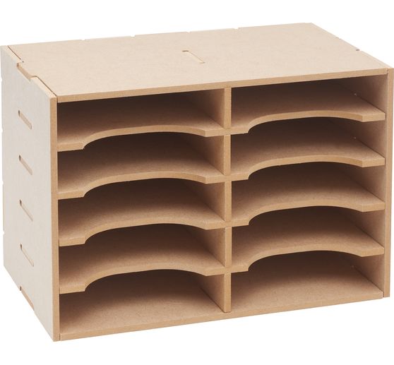 Flexio "Stempelkussens box", 10 vakken