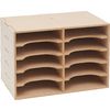 Flexio "Stempelkussens box", 10 vakken Basic Box