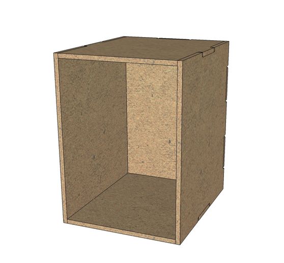 Flexio "Box", 5-delig, MDF hout