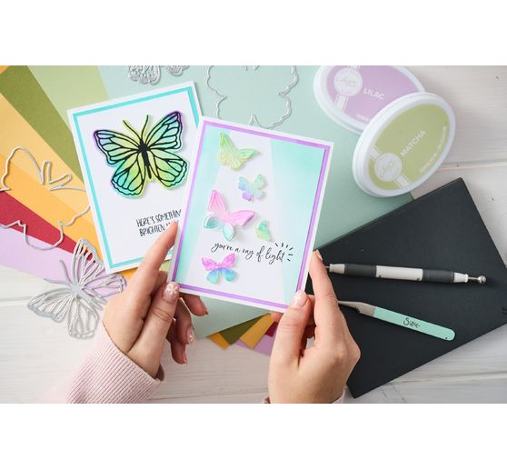 Sizzix Thinlits Ponssjabloon by Catherine Pooler