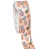Satin ribbon "Easter bunny" Aprikose