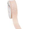Linen ribbon "Stripes" Nature
