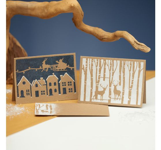 Stencil set, 2 parts