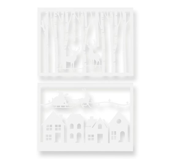 Stencil set, 2 parts