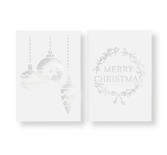 Stencil set, 2 parts