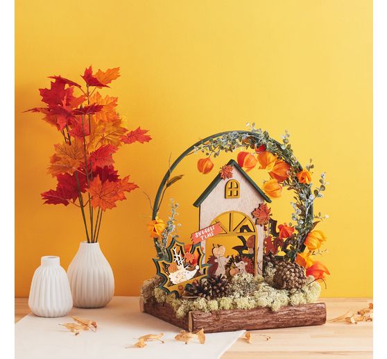 VBS Decorative tray with bark