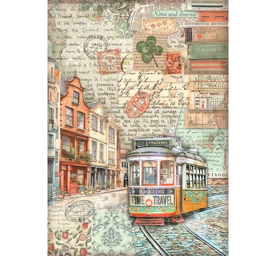 Motief strozijde "Art of Travelling"