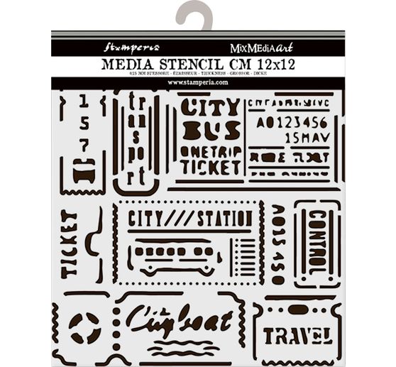 Stencil "Art of Travelling"
