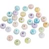 Glas geslepen kralen Pastel-Mix