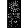 Stencil "Masquerade" Sun and Moon