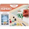 Painting by numbers, stretched canvas Time to Travel