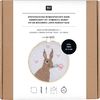 Rico Design Borduurwerk packs Romantischer Hase