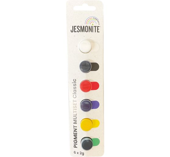 Jesmonite Pigment kleurset, 6 x 2 g
