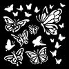 Sjabloon "House of Roses", 12 x 12 cm Papillon