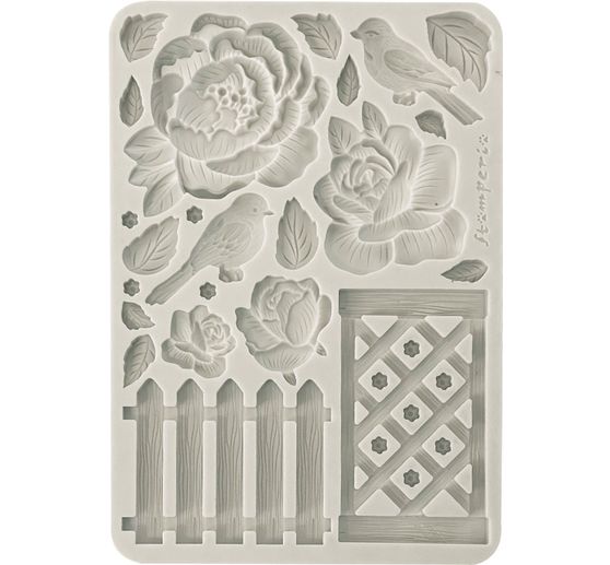 Siliconen gietvorm "House of Roses"