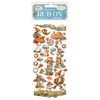Rub On Transfer paper "Hidden Grove" Mushroom House