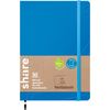 share notebook A5, dot chequered Light blue
