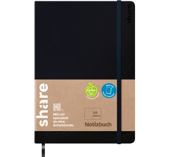share Notebook A5, blank