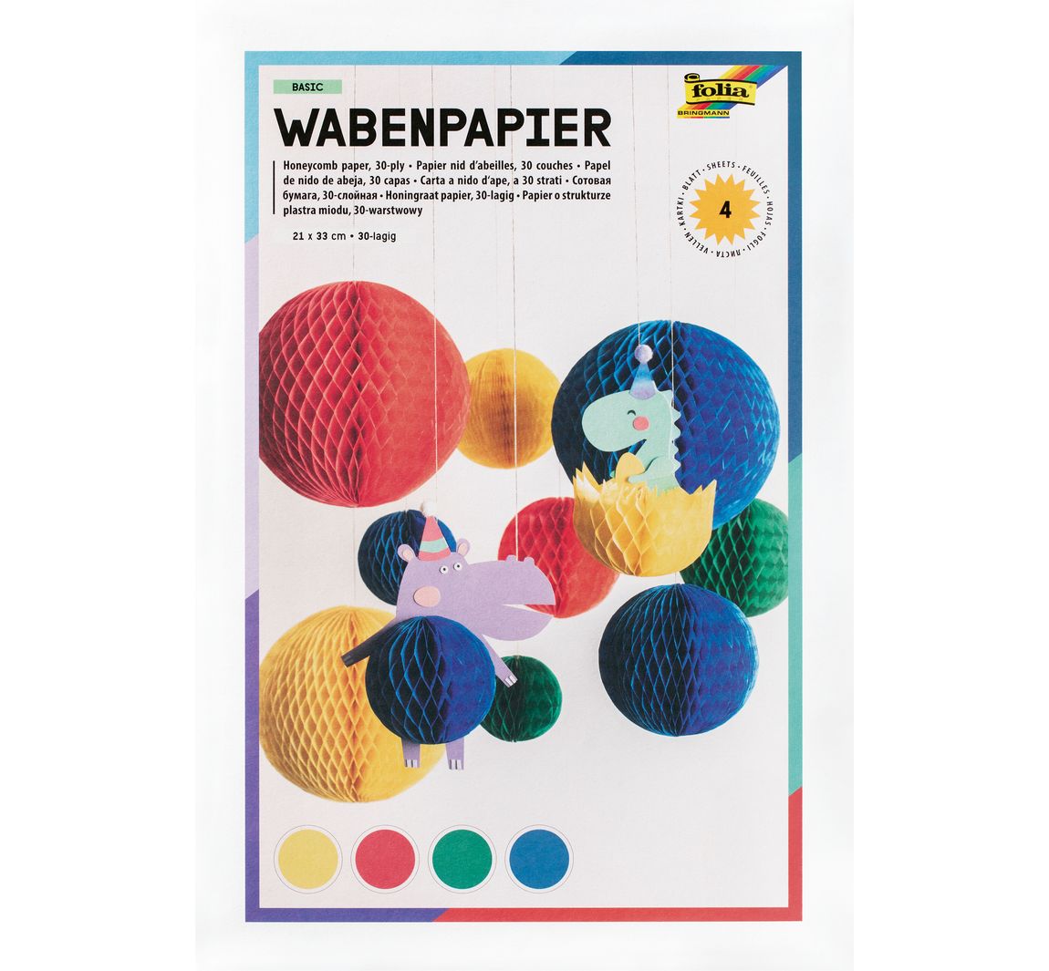 Honingraat papier 30-laags - Basic