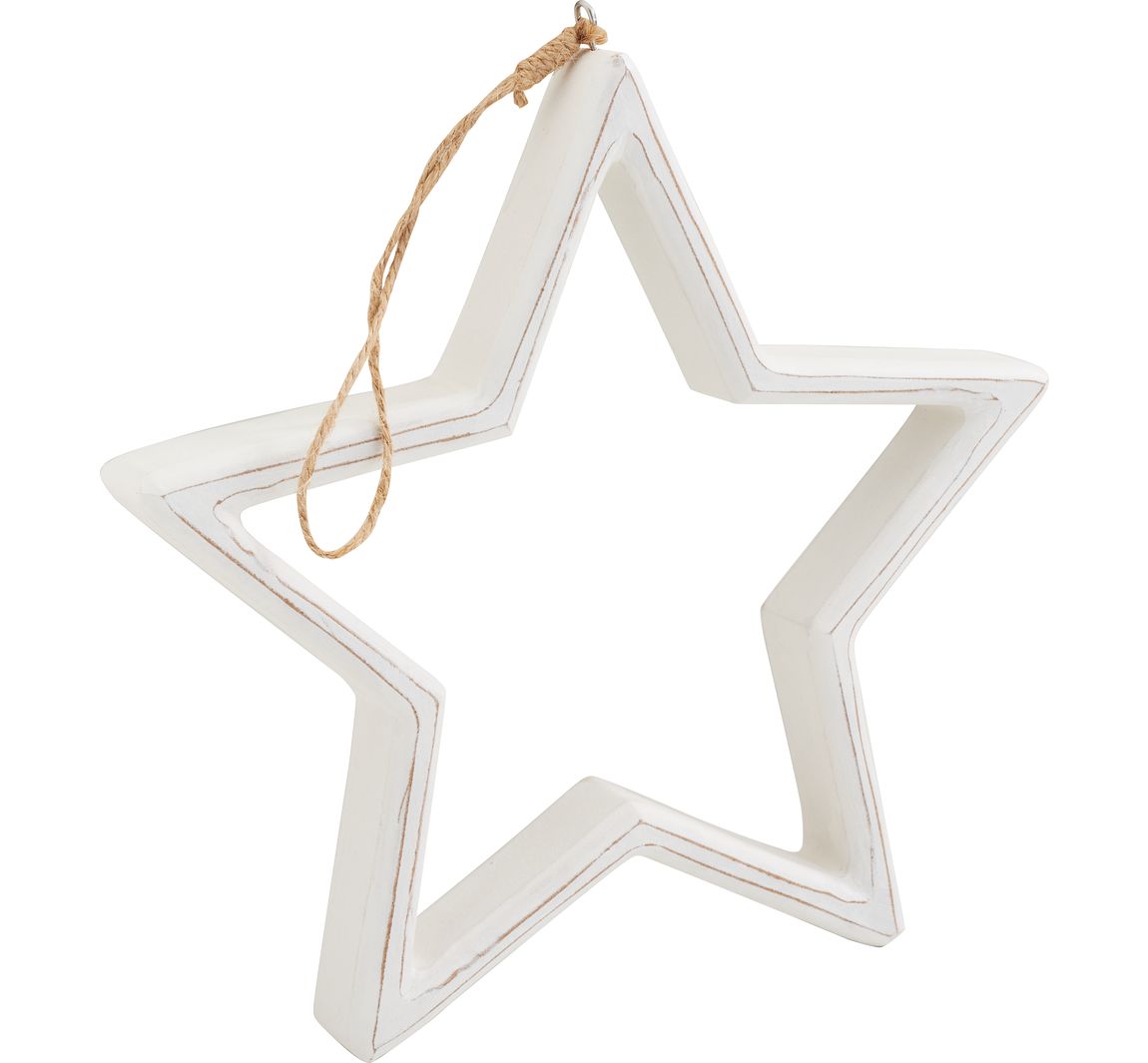 VBS Decoratieve houten ster "Star" - Groot