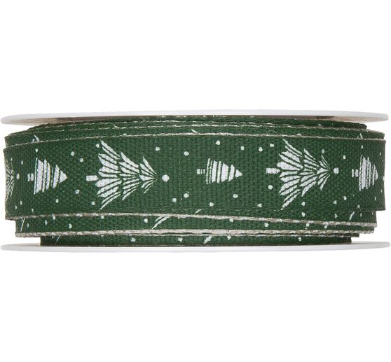Printed ribbon "Fir trees"