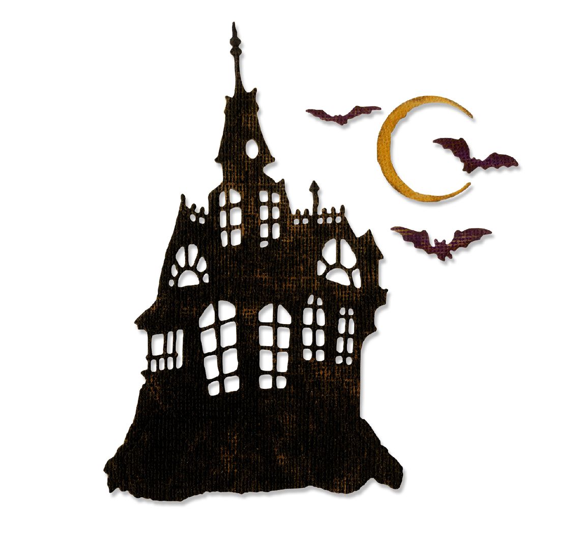 Sizzix Thinlits Ponssjabloon by Tim Holtz - Haunted House