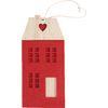 VBS Felt pendant "House" Red