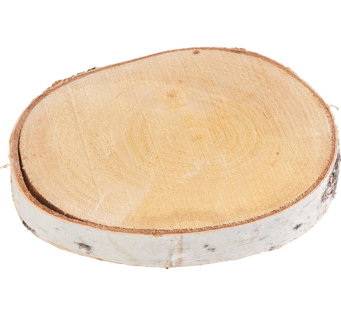 Berkenschijf "Natuur" - Ø 14-17 cm